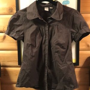 Caslon Brown blouse size medium
